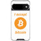 I Accept Bitcoin Google Pixel 10 Clear Case